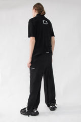 Zip Up Velour T-Shirt - CARL IVAR