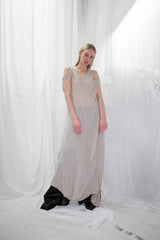 LINEN MAXI DRESS - NELLY JOHANSSON