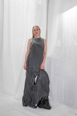 Round cut Silk Gown - NELLY JOHANSSON