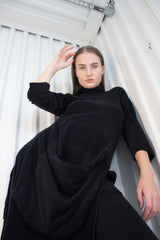 NELLY JOHANSSON MOCK NECK DRESS - NELLY JOHANSSON