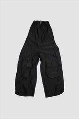 Pantalon cargo taille haute