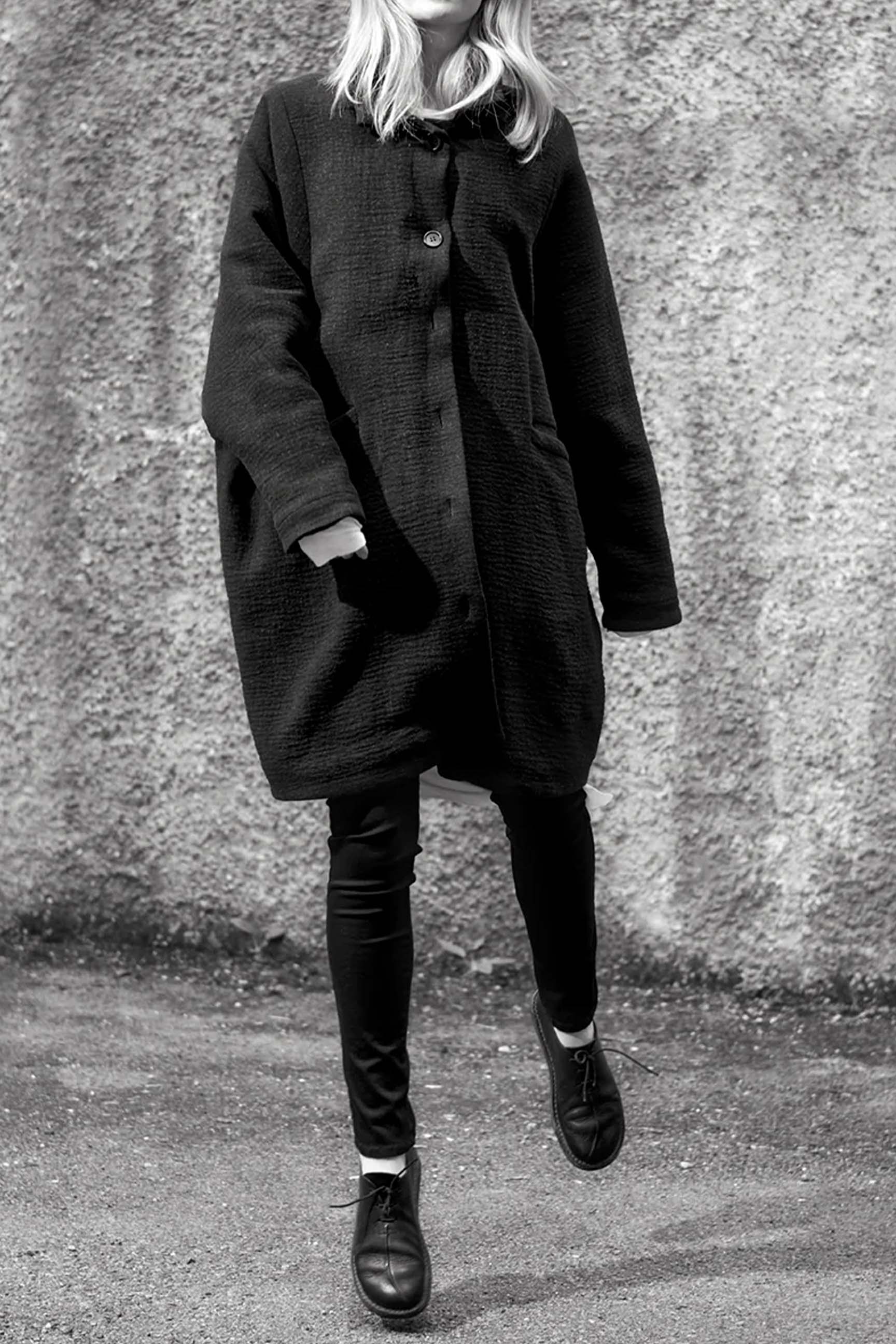 MANTEAU DOUBLÉ EN POLAIRE