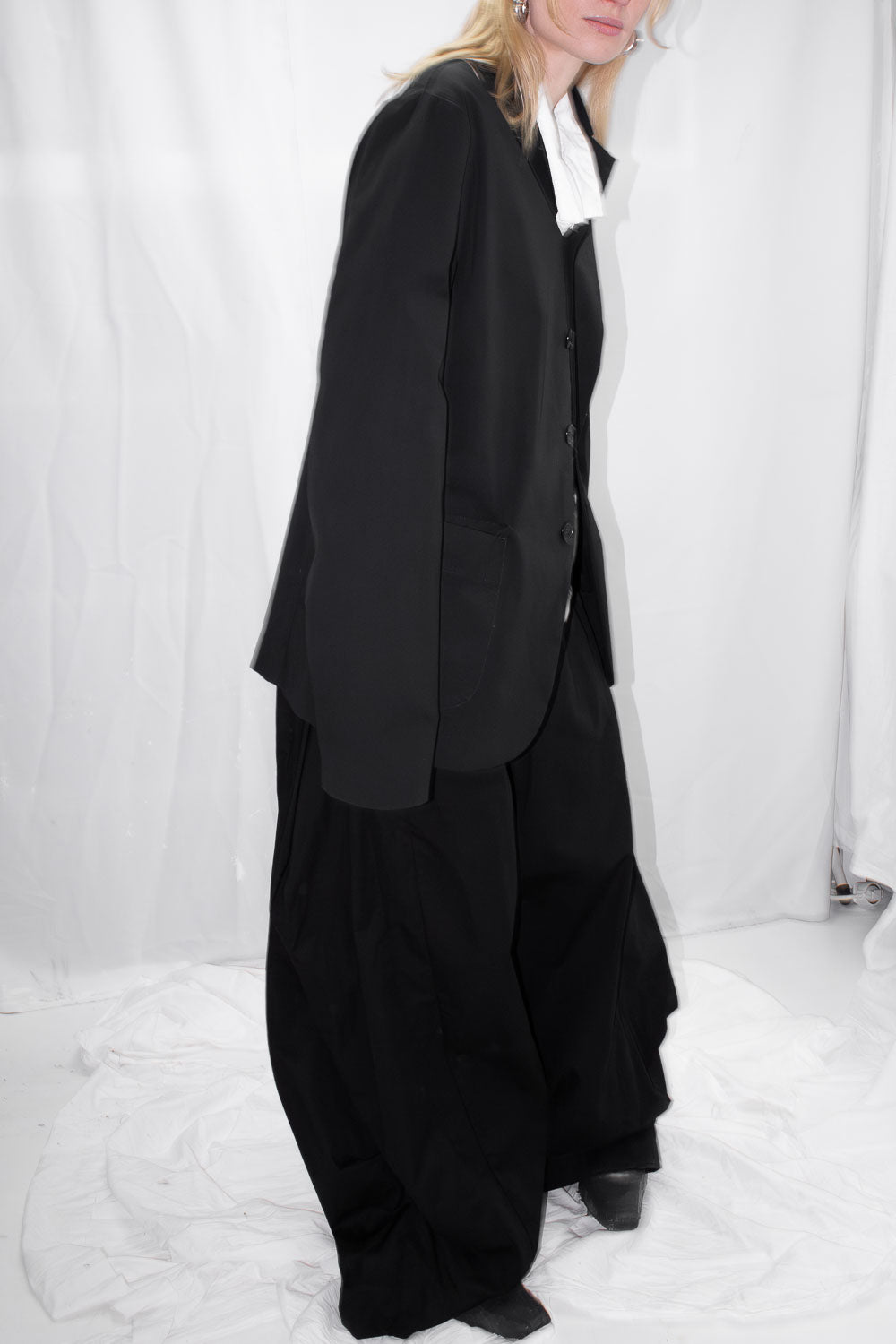 High Neck Blazer - NELLY JOHANSSON