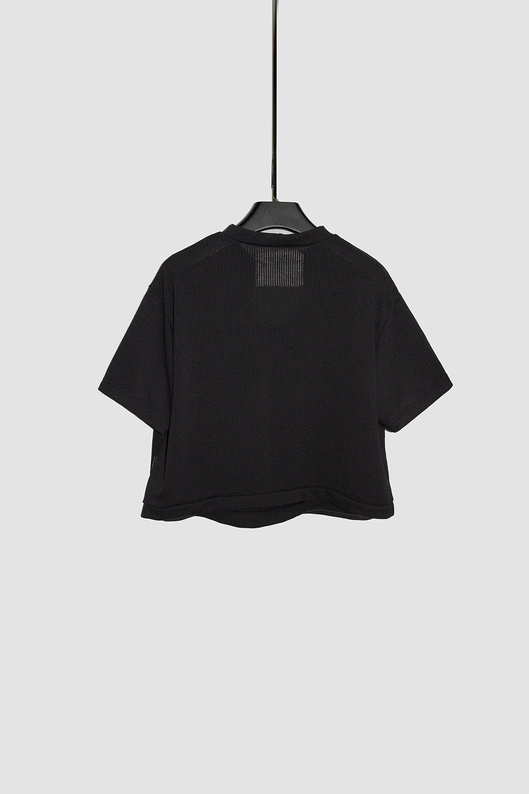 Perforated Crop T-Shirt