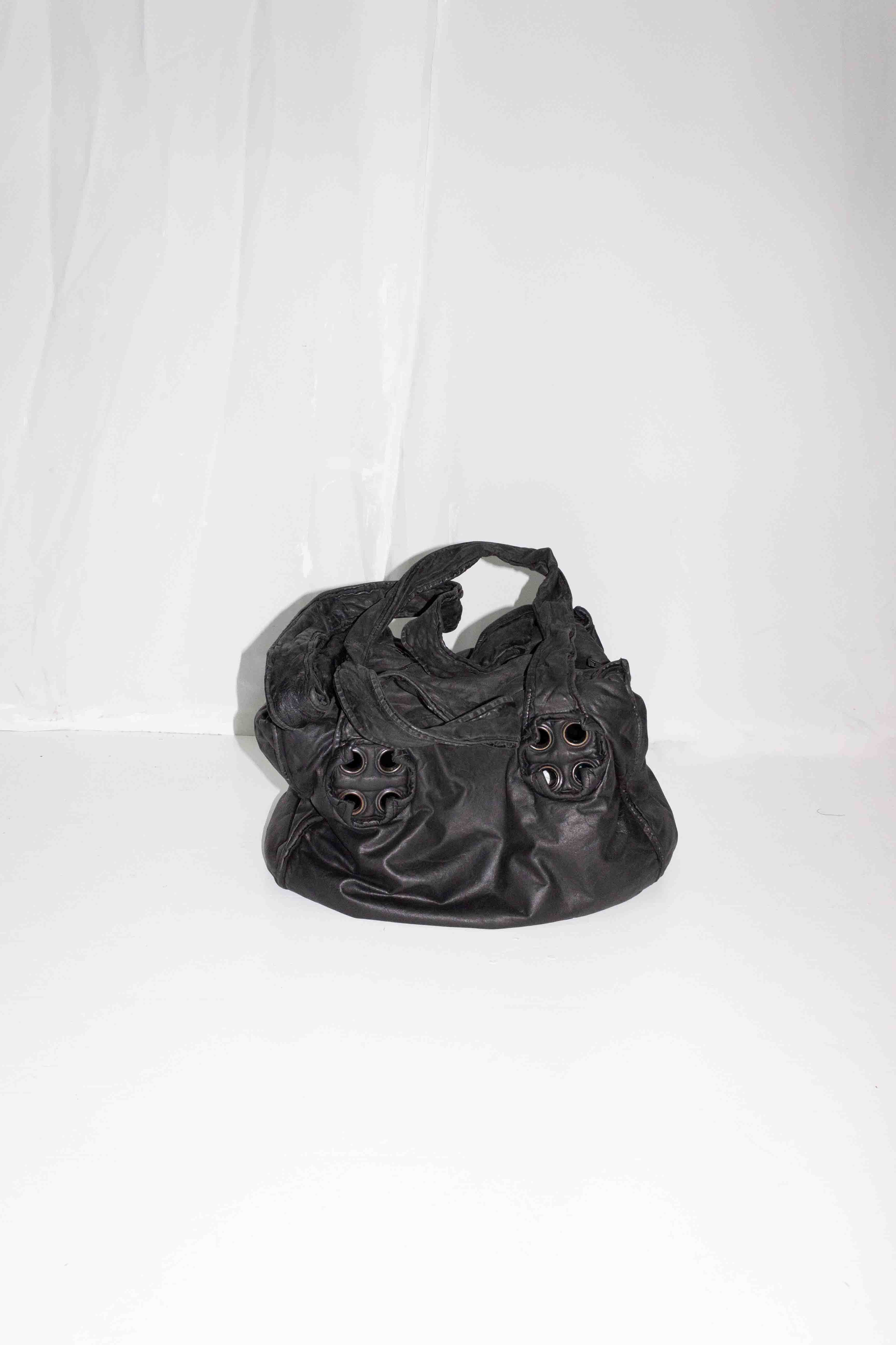 Washed Leather Bag - NELLY JOHANSSON