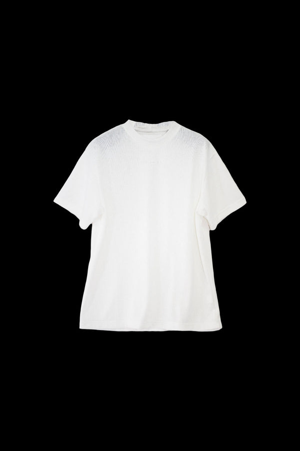 Perforated Crewneck T-Shirt