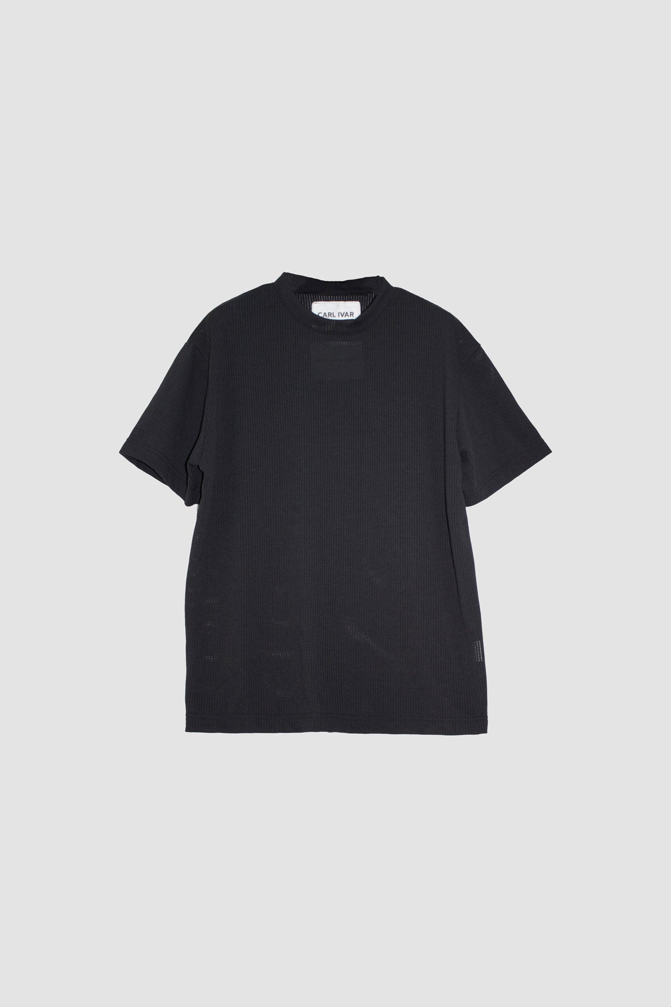 Perforated Crewneck T-Shirt B - NELLY JOHANSSON