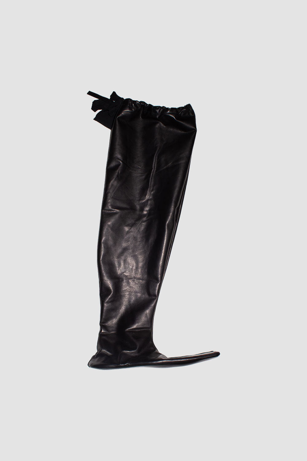 Thigh High Leather Boots - NELLY JOHANSSON