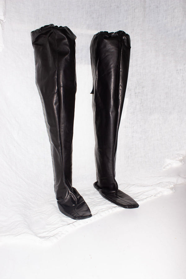 Thigh High Leather Boots