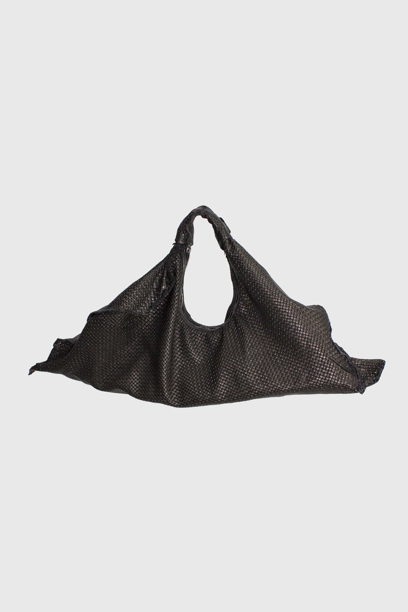 Triangular Leather Bag
