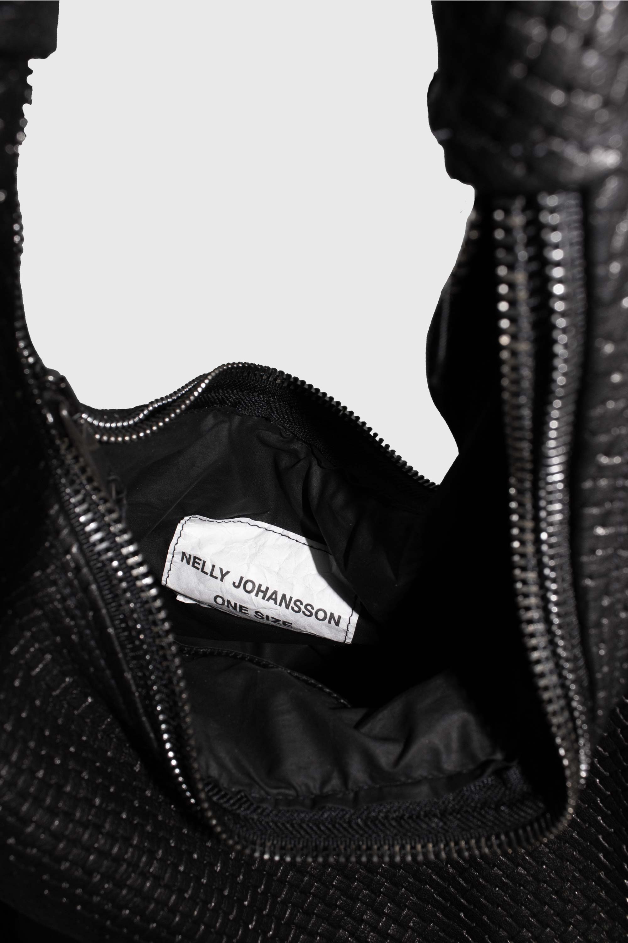 Triangular Leather Bag - NELLY JOHANSSON