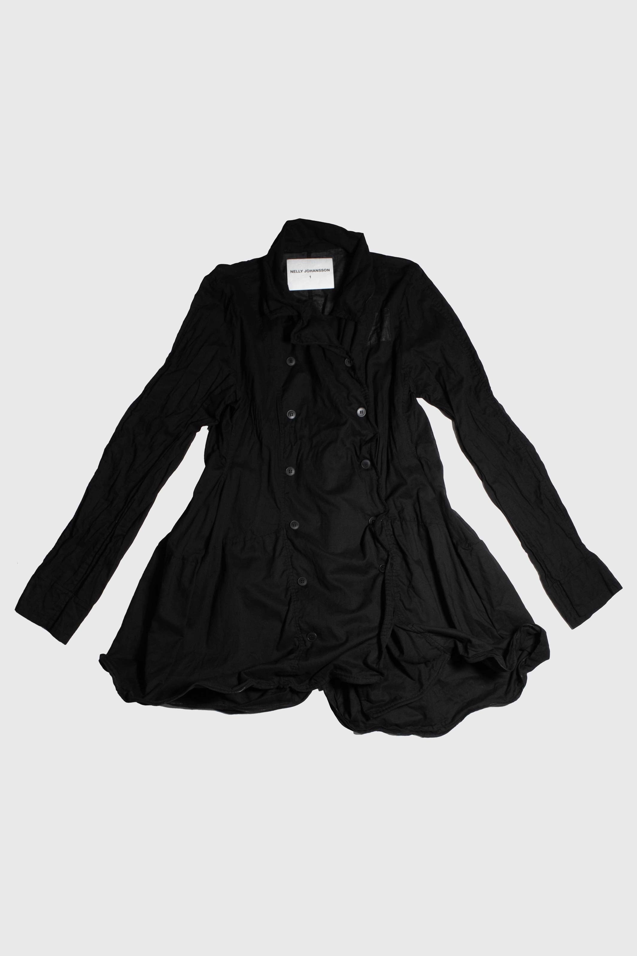 Sculptural Shirt Jacket - NELLY JOHANSSON