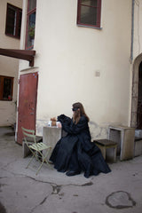 Hand-Painted Maxi Skirt