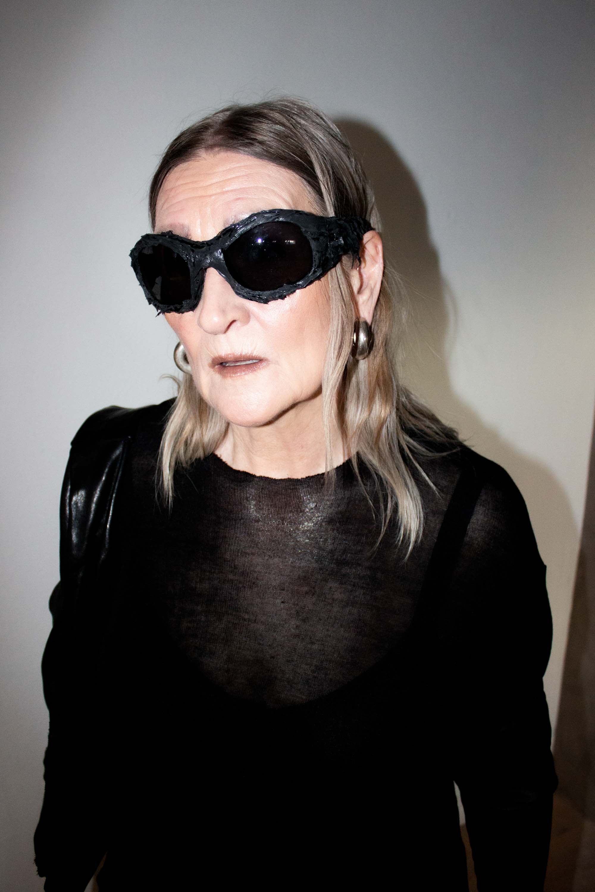 Grandes lunettes de soleil