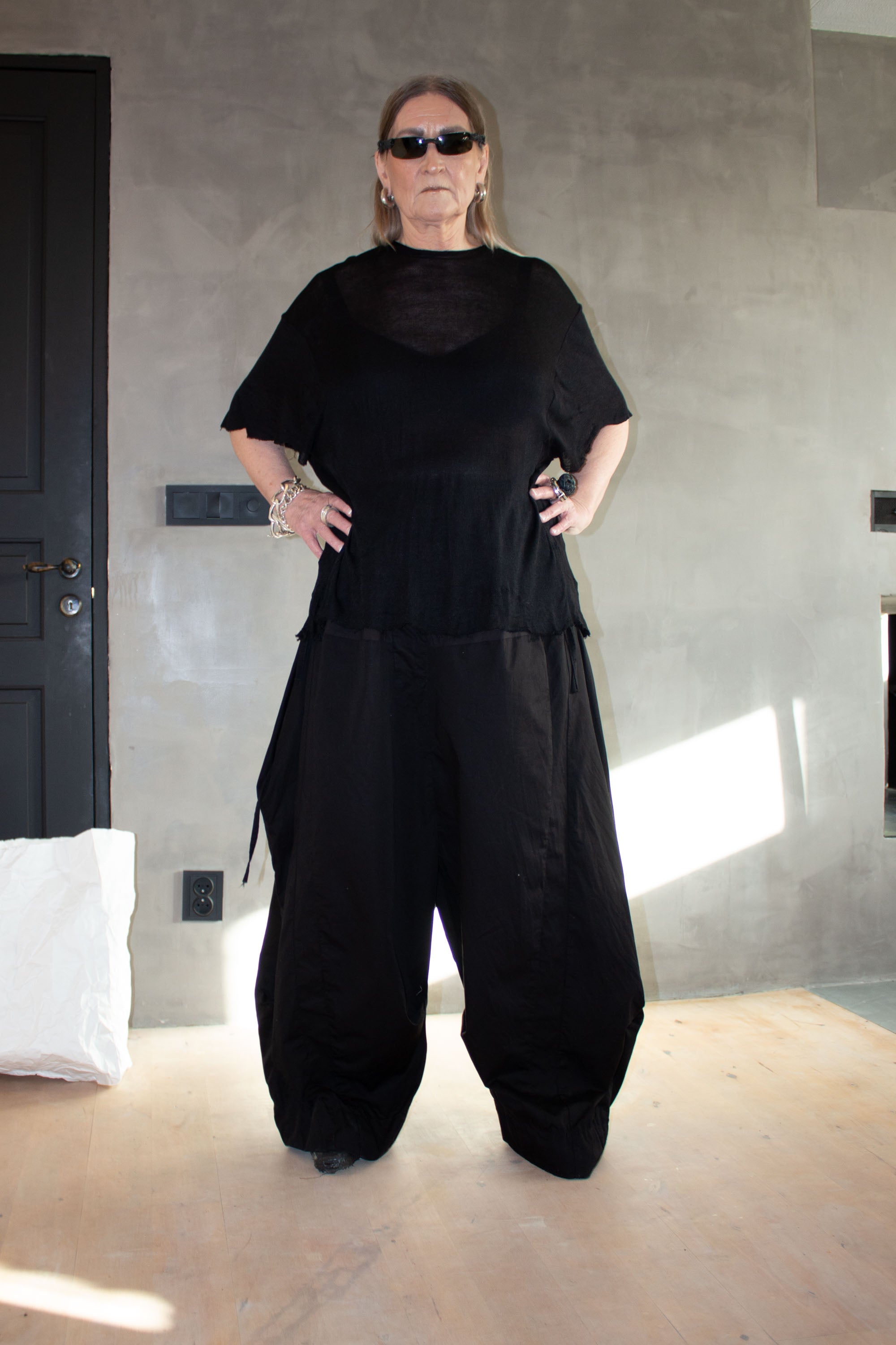 Silk Knit T-Shirt - NELLY JOHANSSON