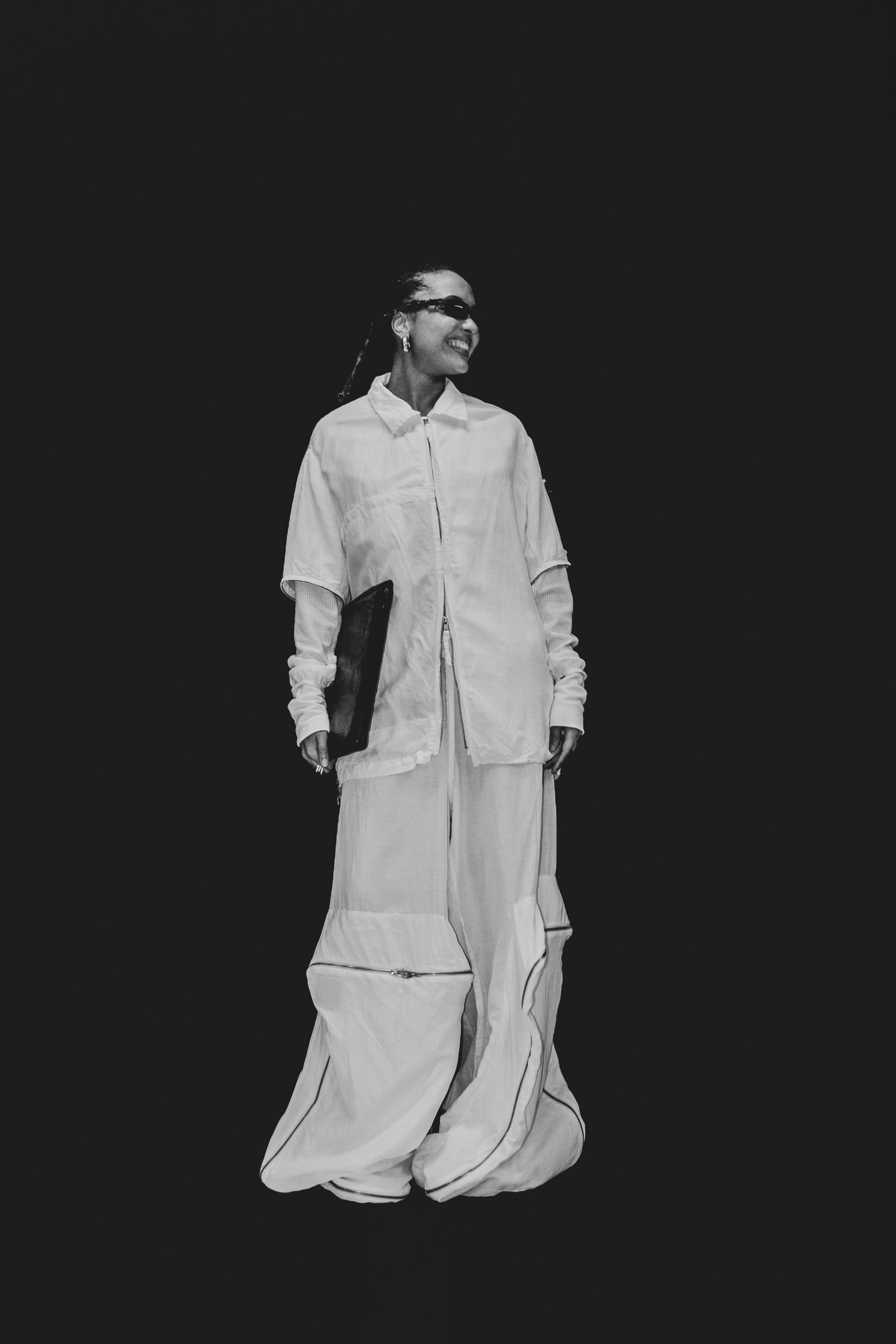 Reverse Linen Pants - NELLY JOHANSSON