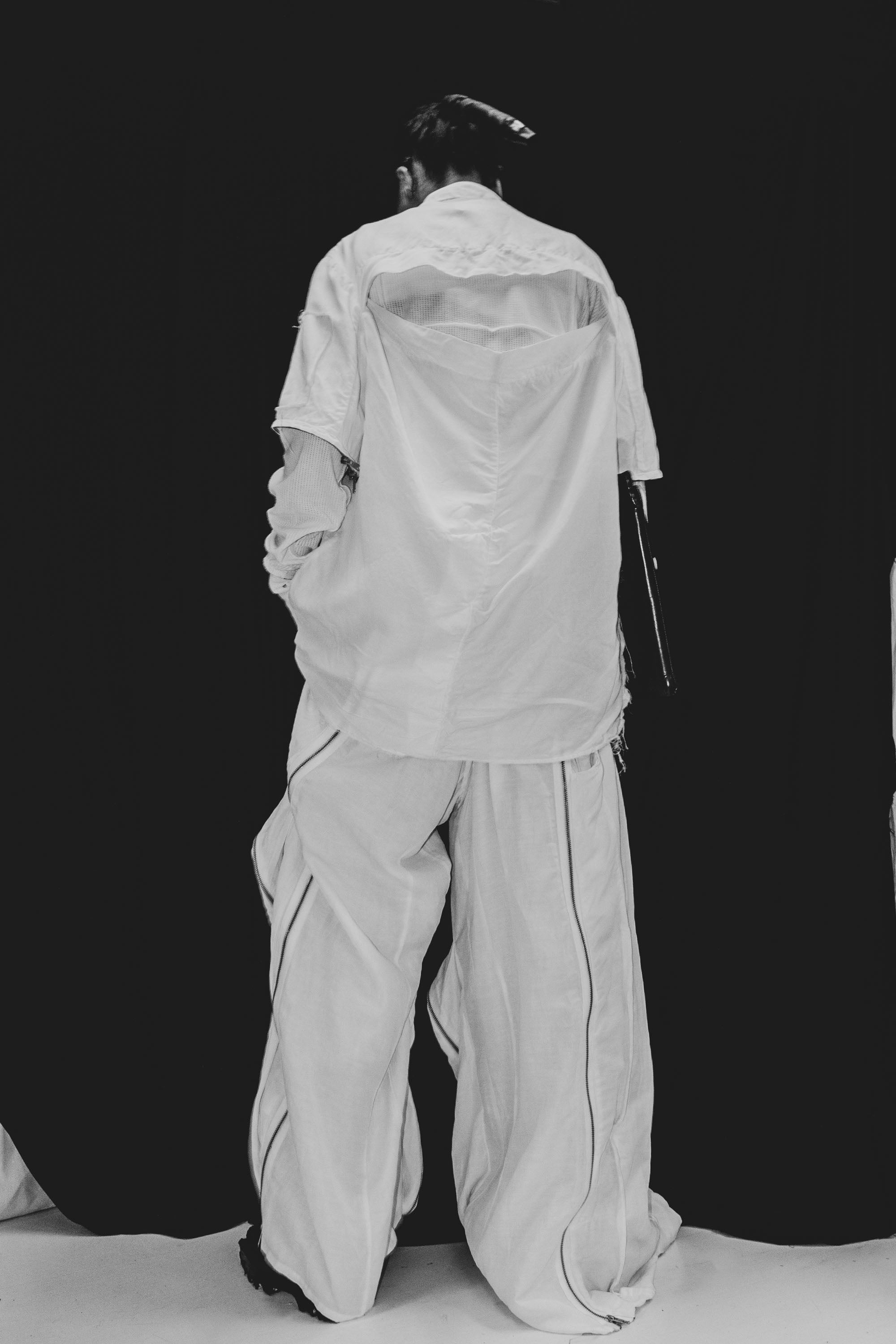 Reverse Linen Pants - NELLY JOHANSSON