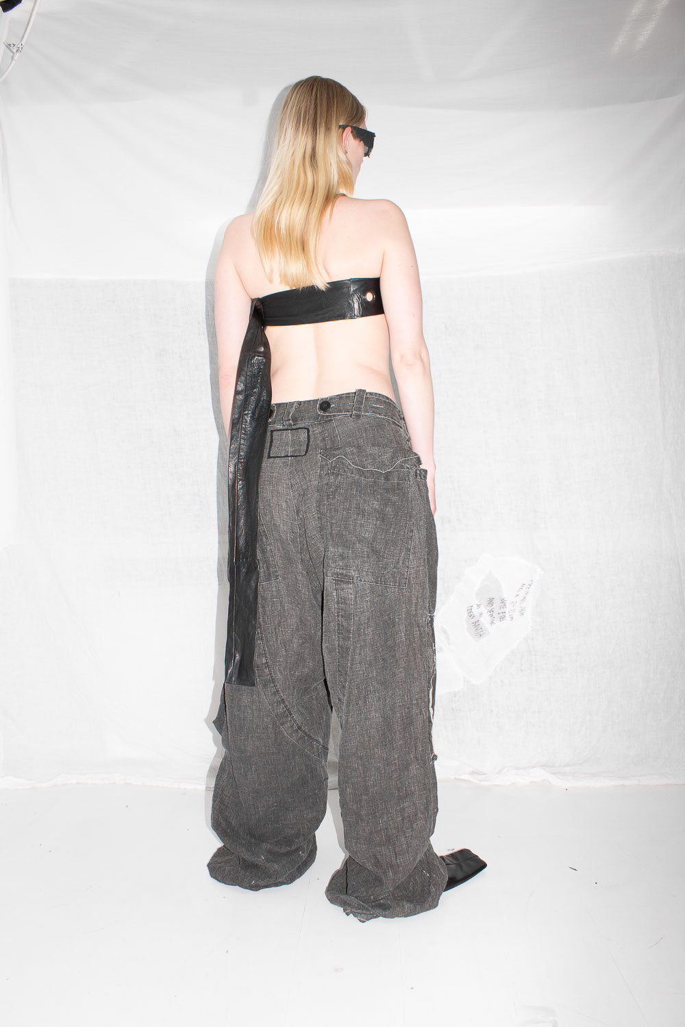 Cargo Linen Trousers - NELLY JOHANSSON