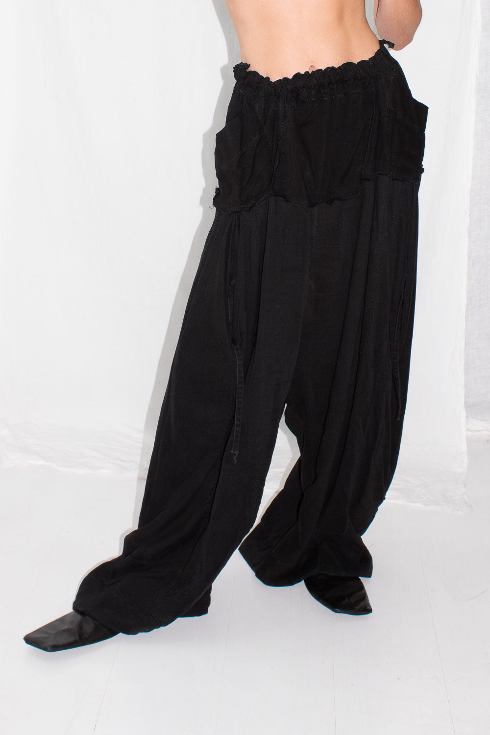 Layered Drop Trousers - NELLY JOHANSSON