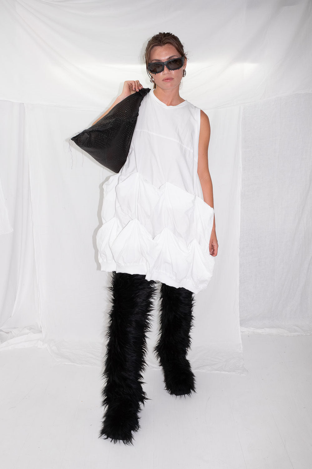 Gathered Dress - NELLY JOHANSSON