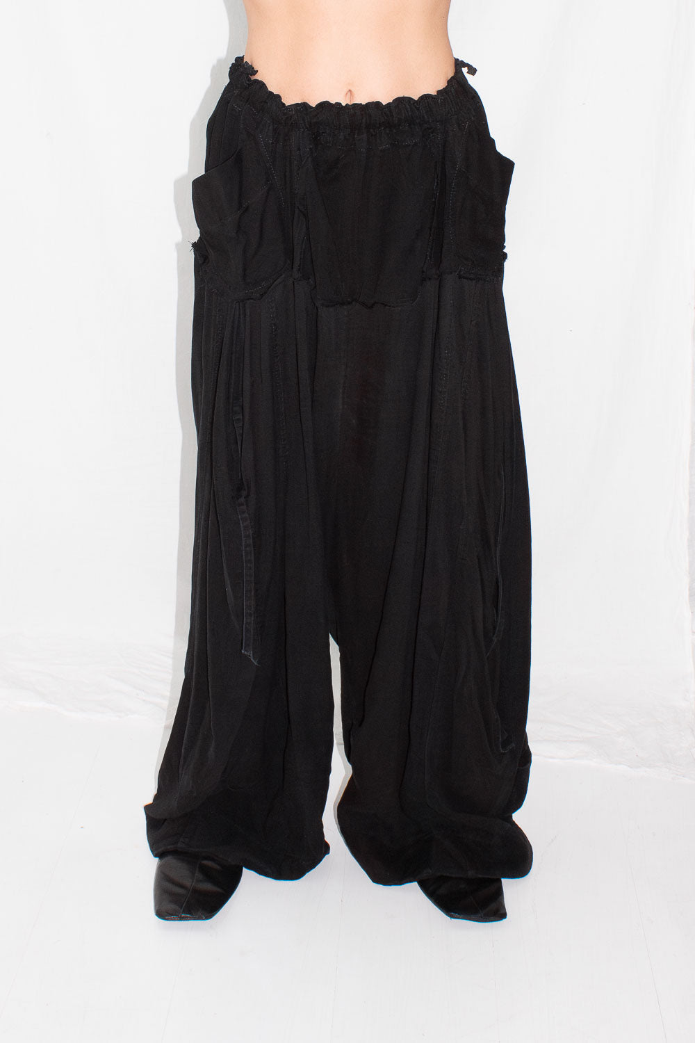 Layered Drop Trousers - NELLY JOHANSSON