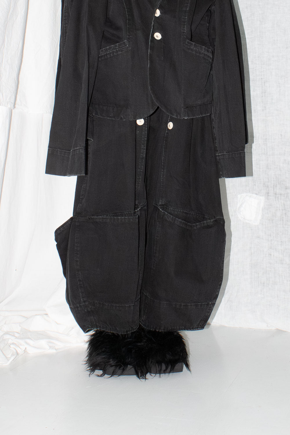 Ballon Denim Trousers - NELLY JOHANSSON