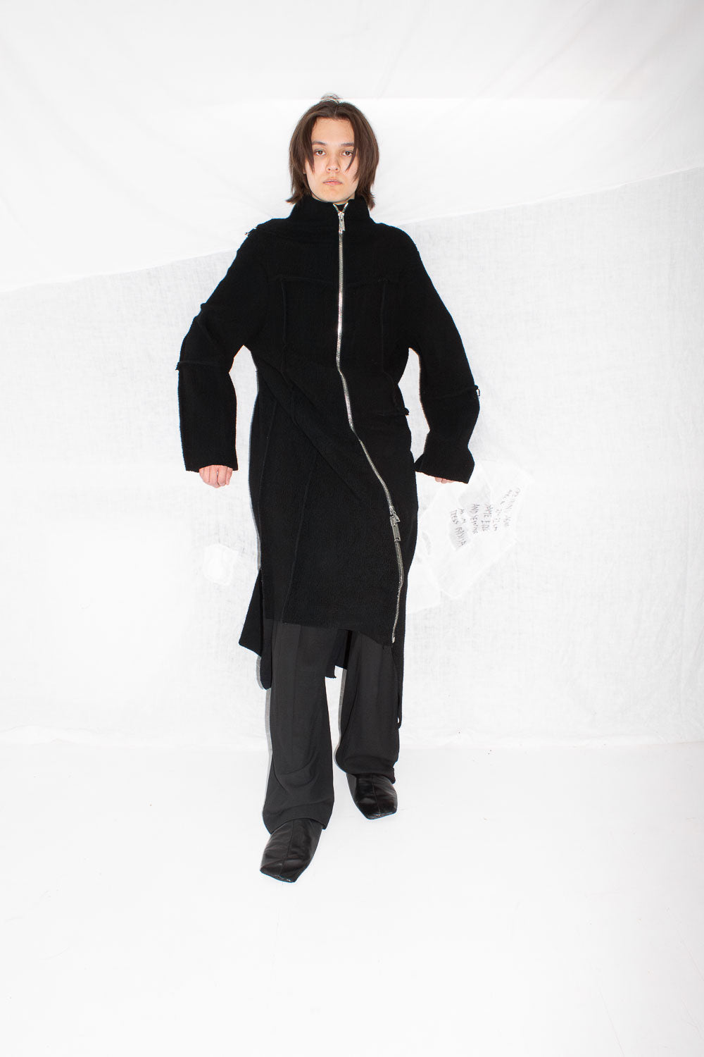 Reversible Wool Coat - NELLY JOHANSSON
