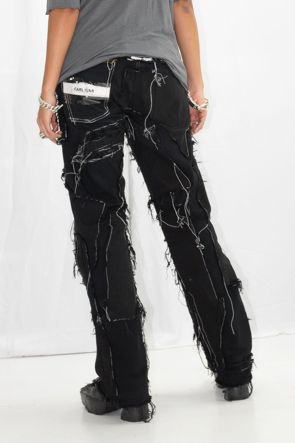 Dyed Fringe Denim - NELLY JOHANSSON
