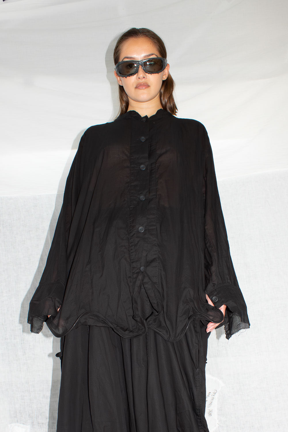 Sculptural Mock Shirt - NELLY JOHANSSON