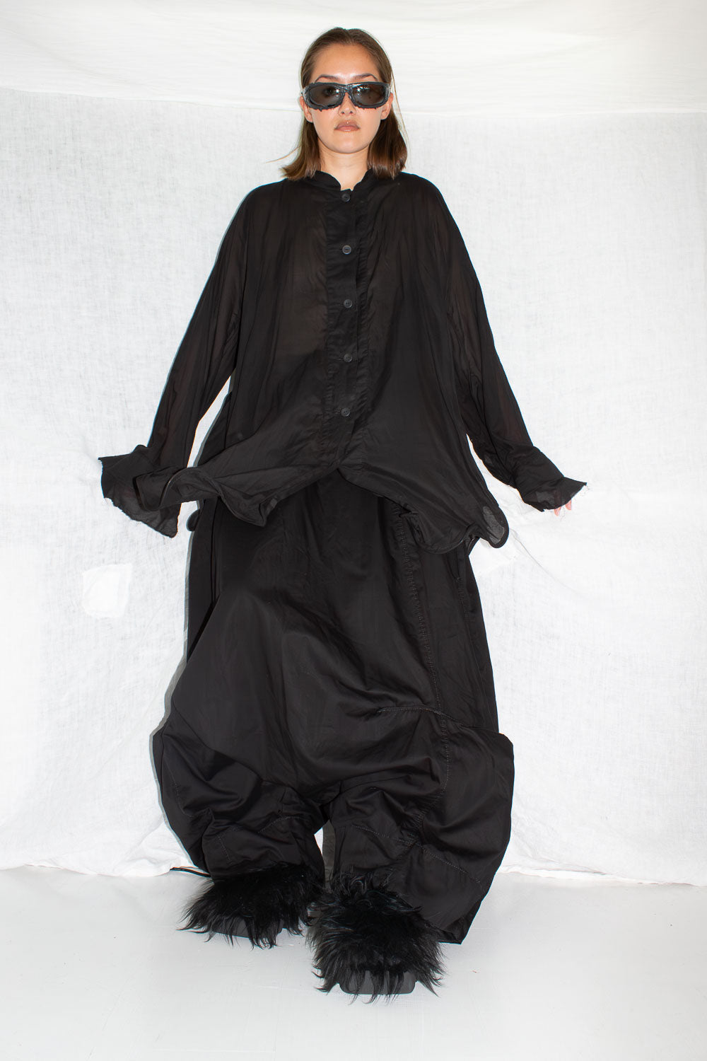 Sculptural Mock Shirt - NELLY JOHANSSON