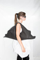 Triangular Leather Bag