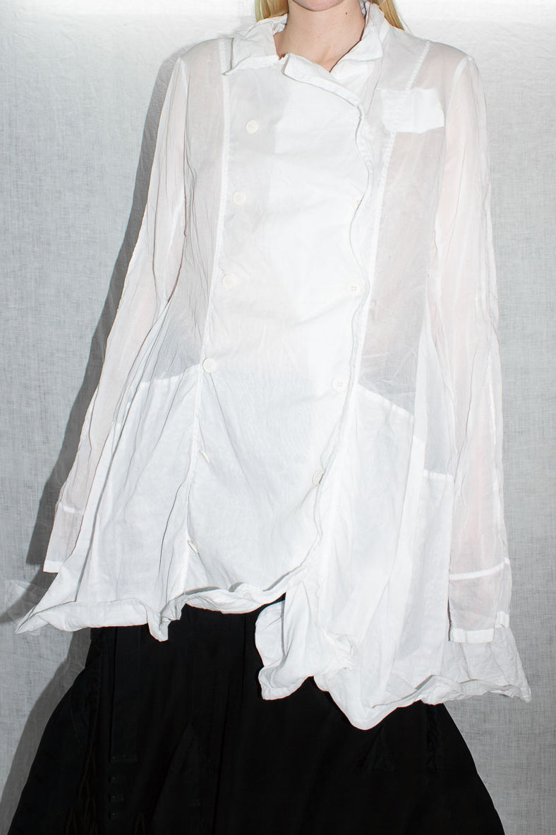 Sculptural Shirt Jacket