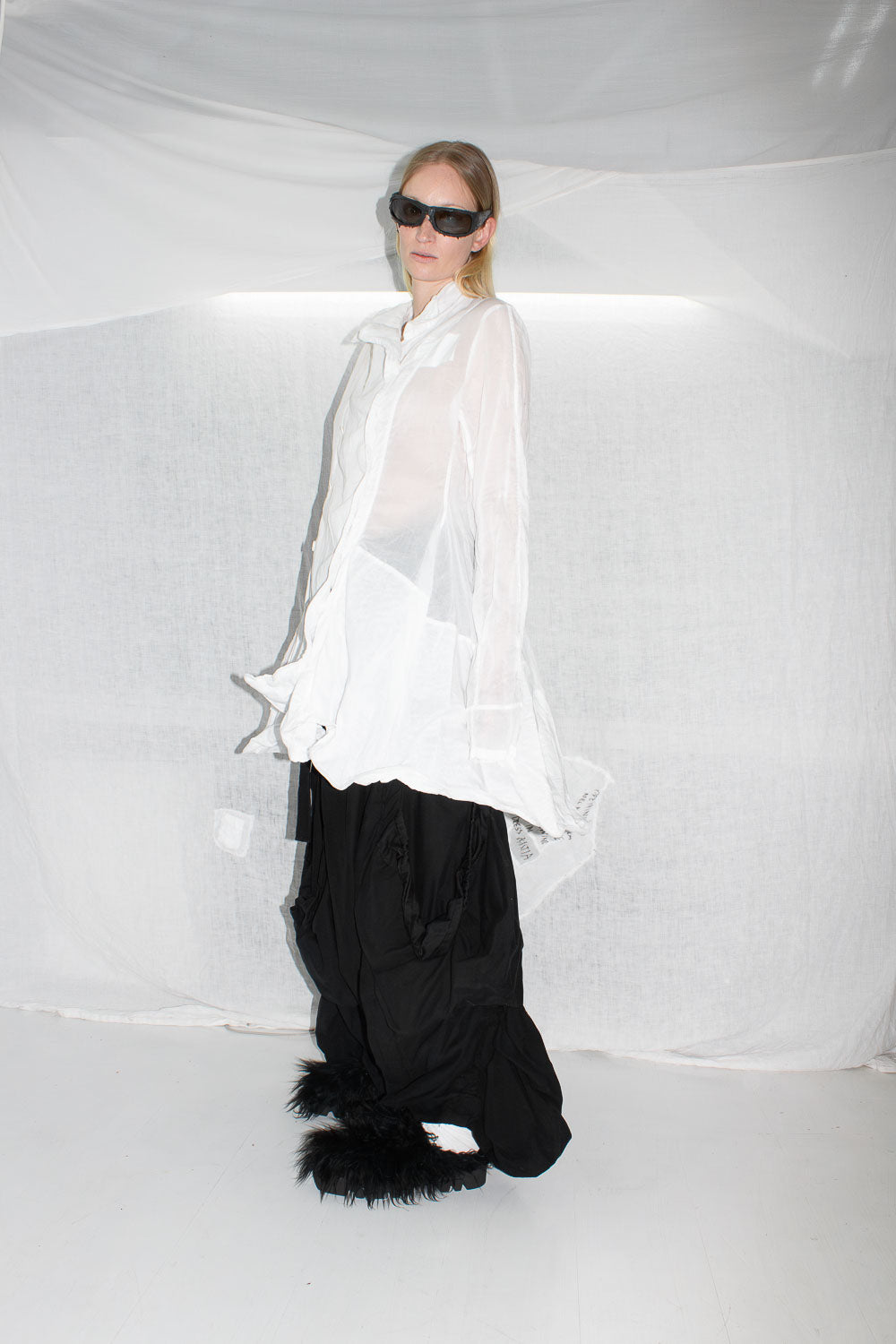 Sculptural Shirt Jacket - NELLY JOHANSSON