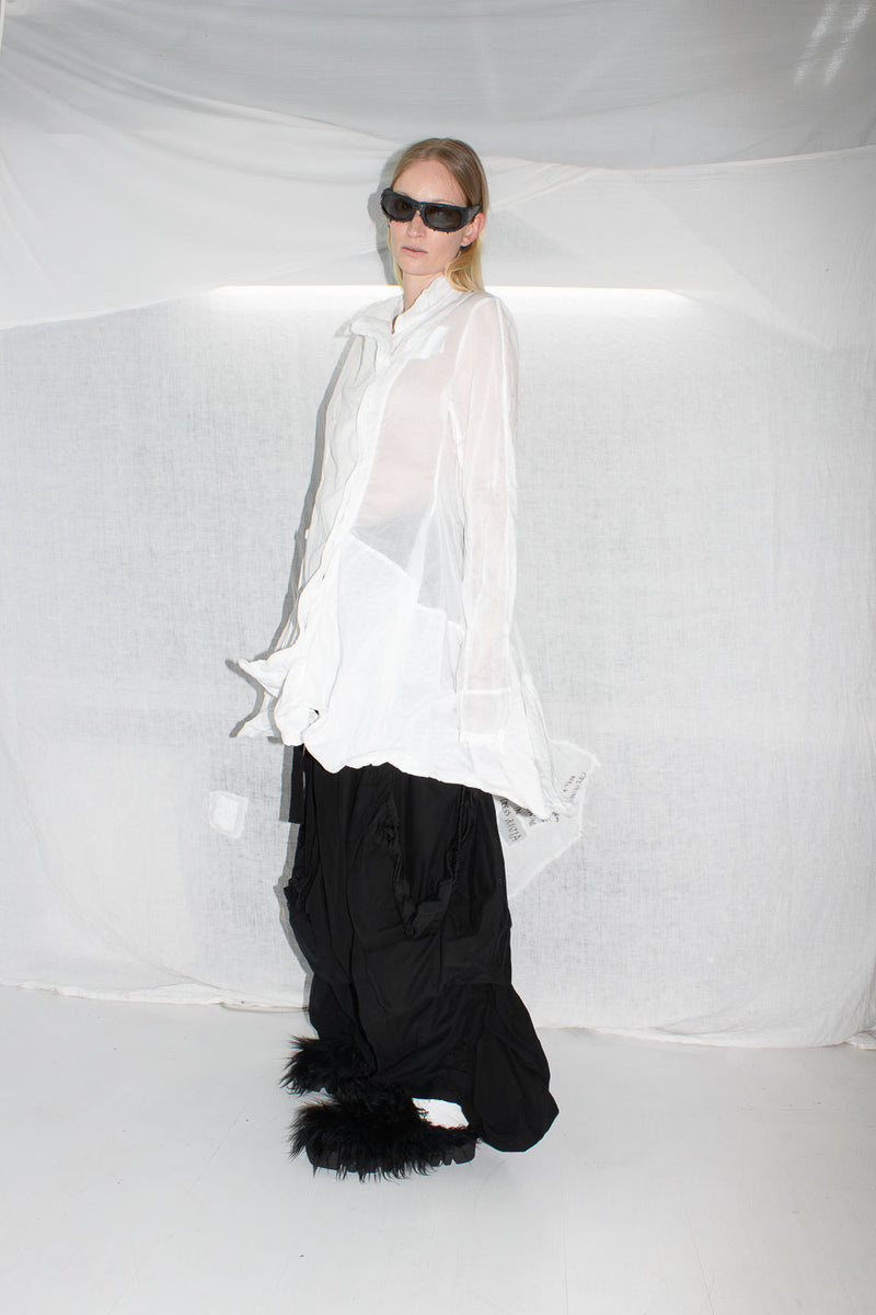 Sculptural Shirt Jacket