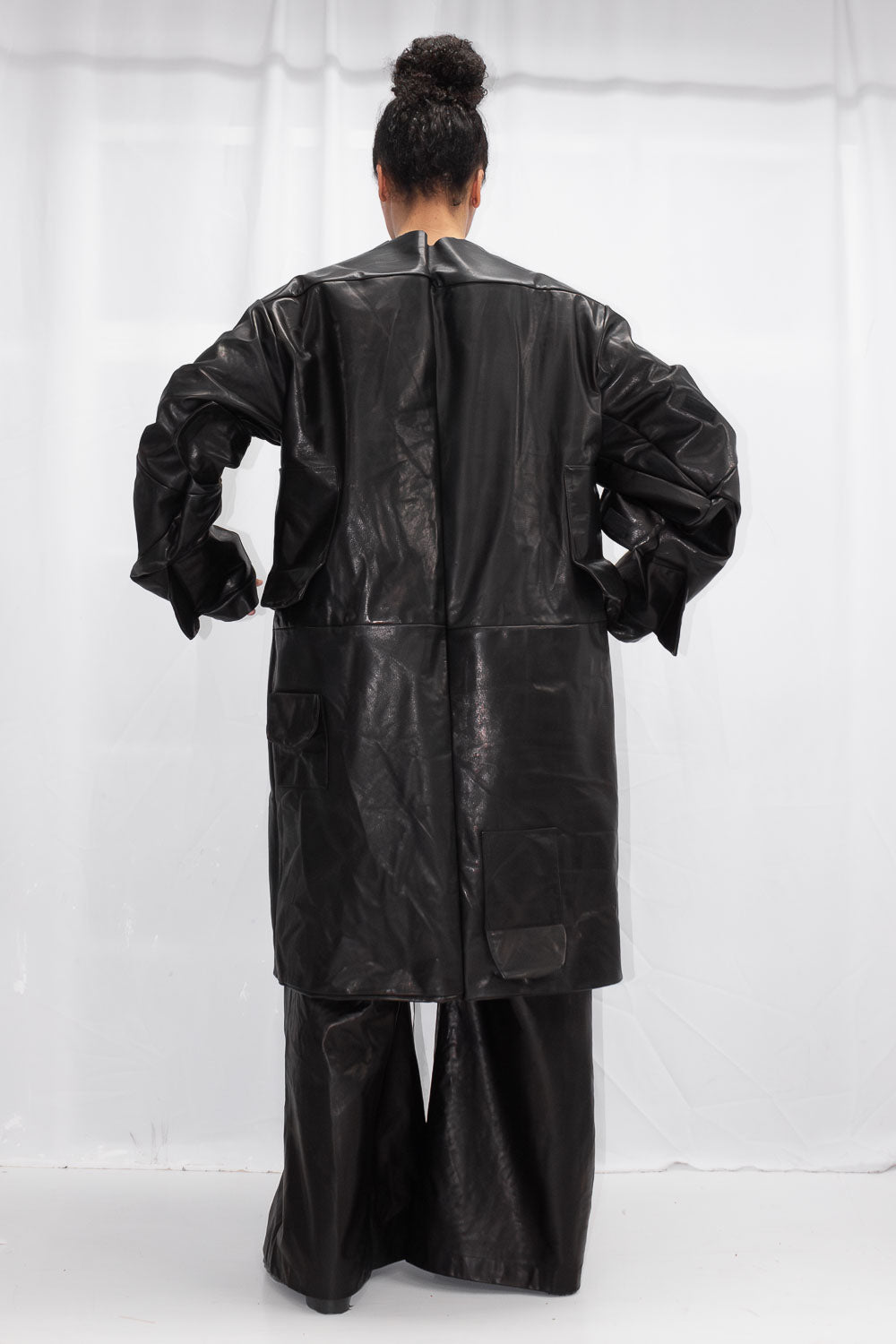 Leather Coat - NELLY JOHANSSON
