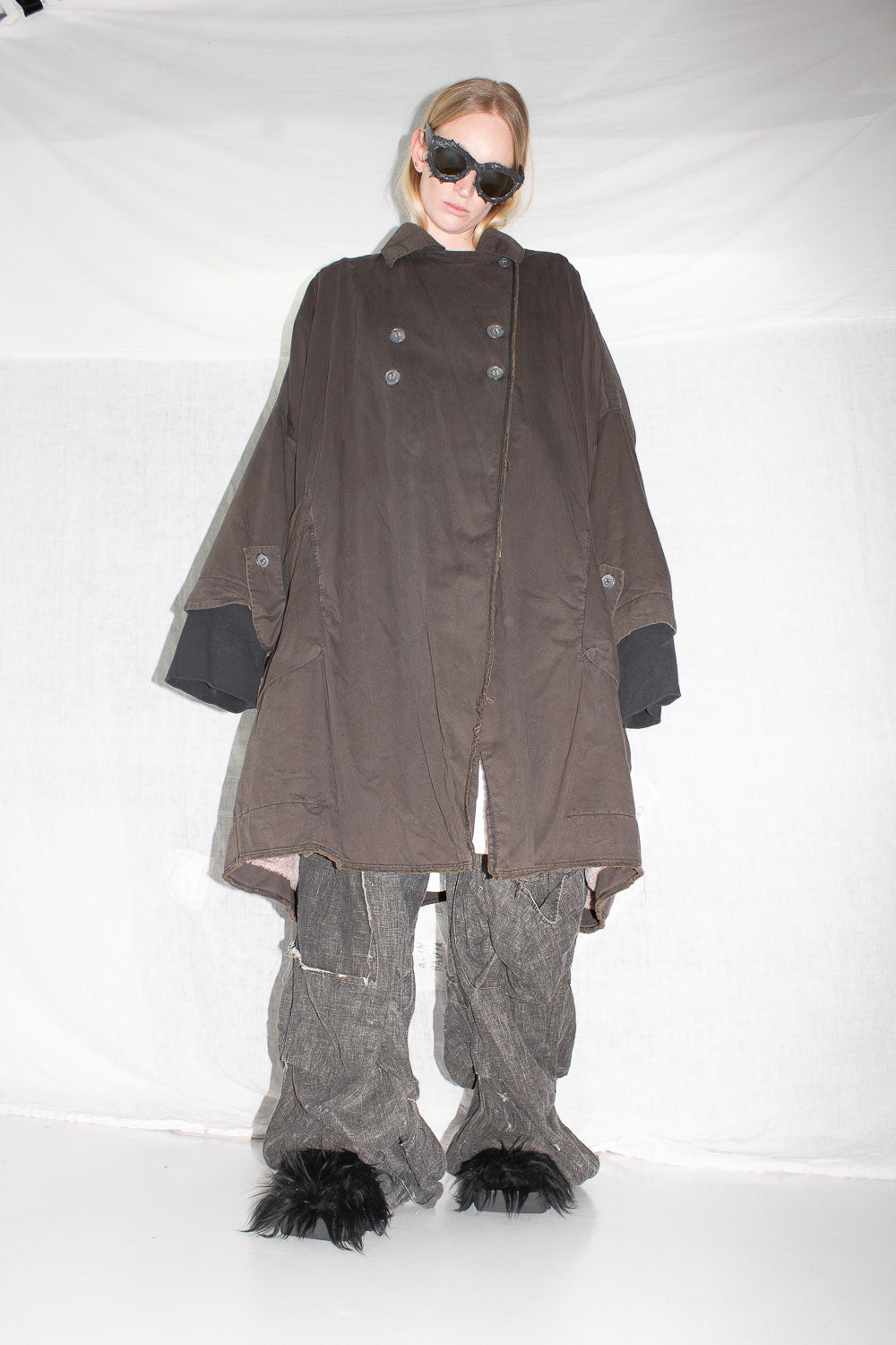 Double Breasted Coat - NELLY JOHANSSON