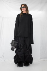 Textured Merino Wool Knit Sweater