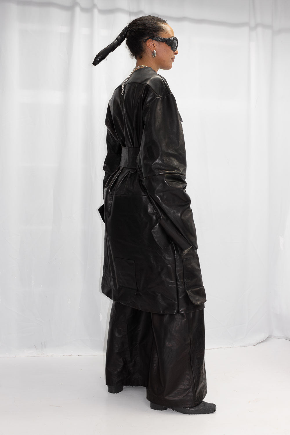 Leather Coat - NELLY JOHANSSON