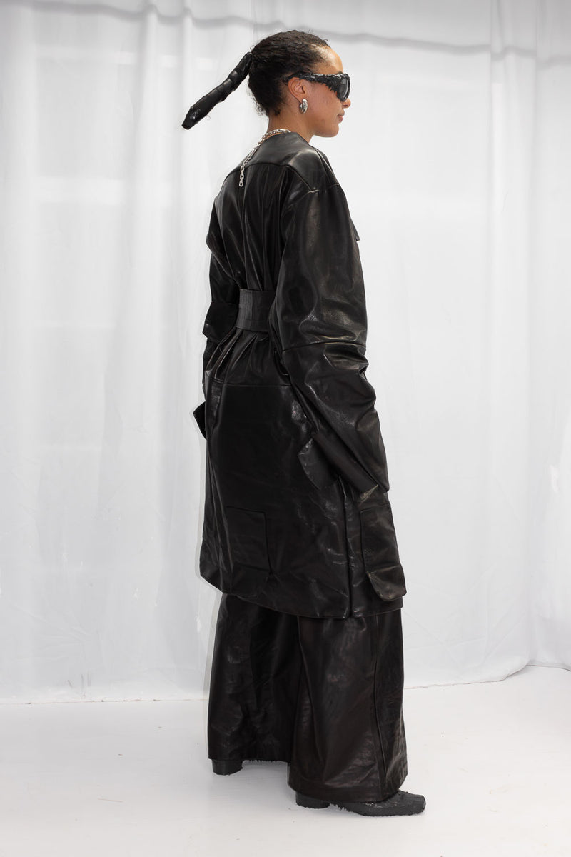 Leather Coat