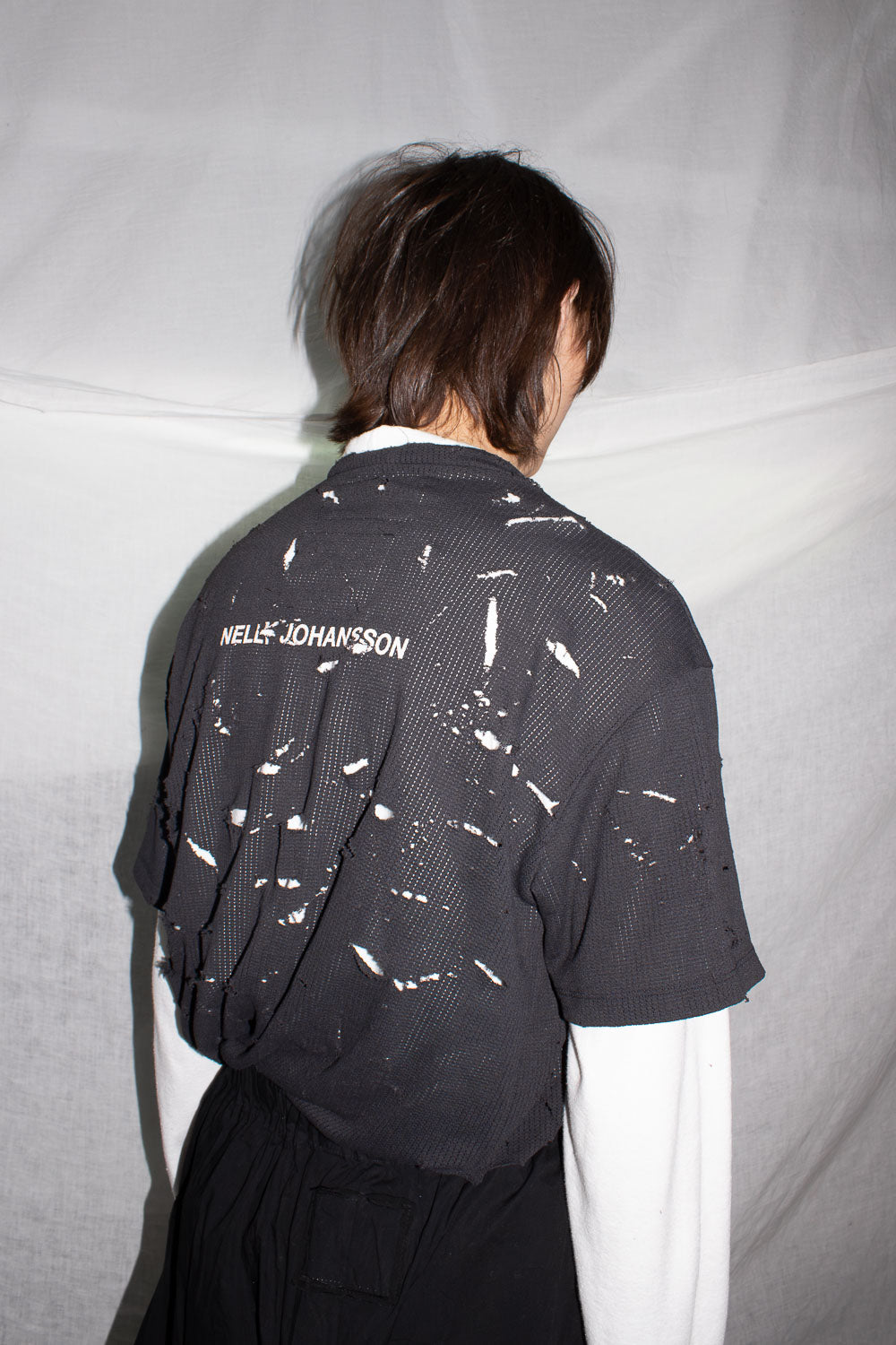 Distressed T-Shirt - NELLY JOHANSSON