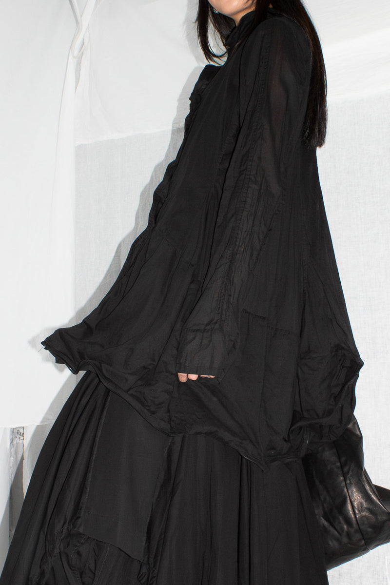 Sculptural Shirt Jacket