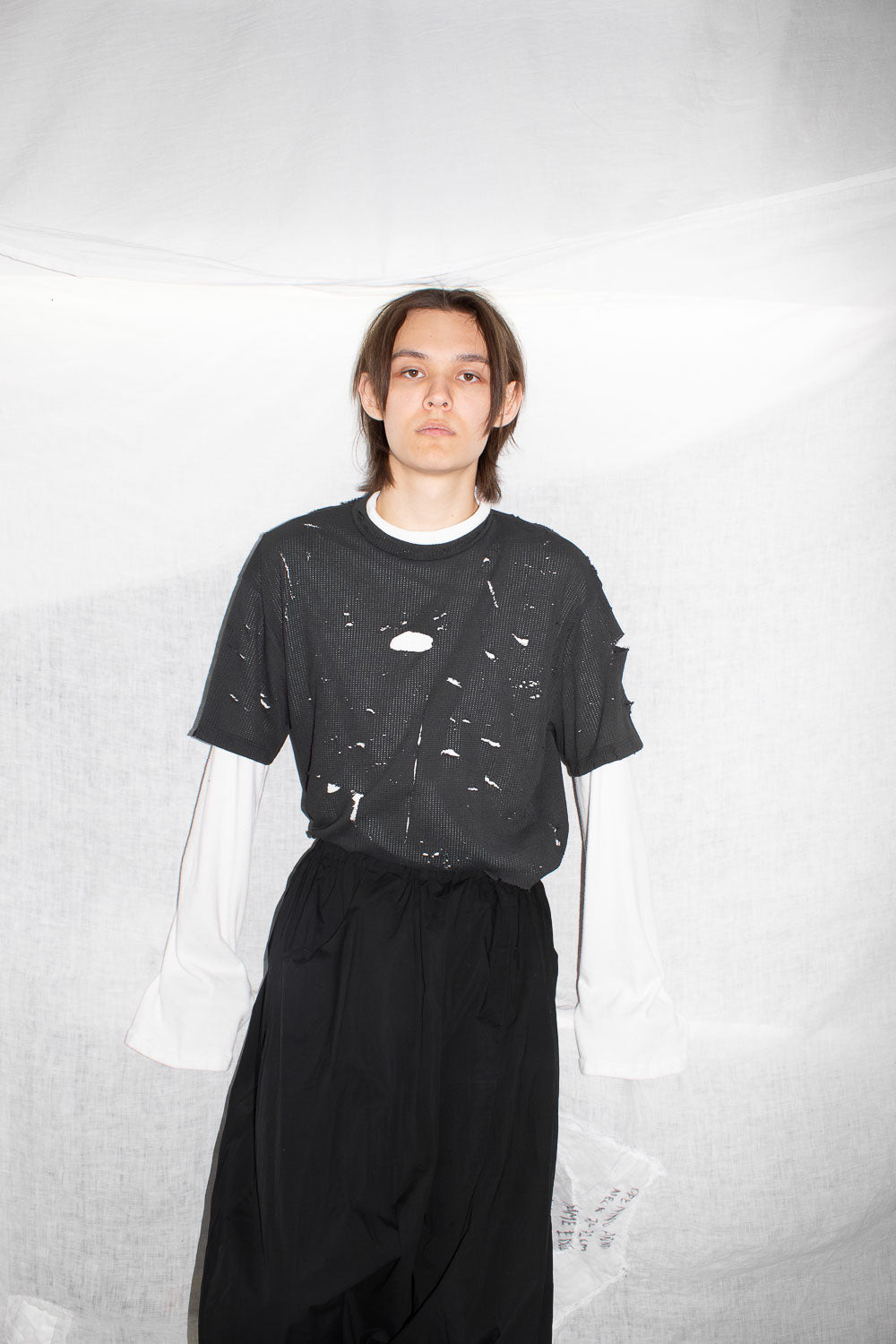 Distressed T-Shirt - NELLY JOHANSSON