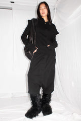 Triangular Merino Wool Knit Sweater