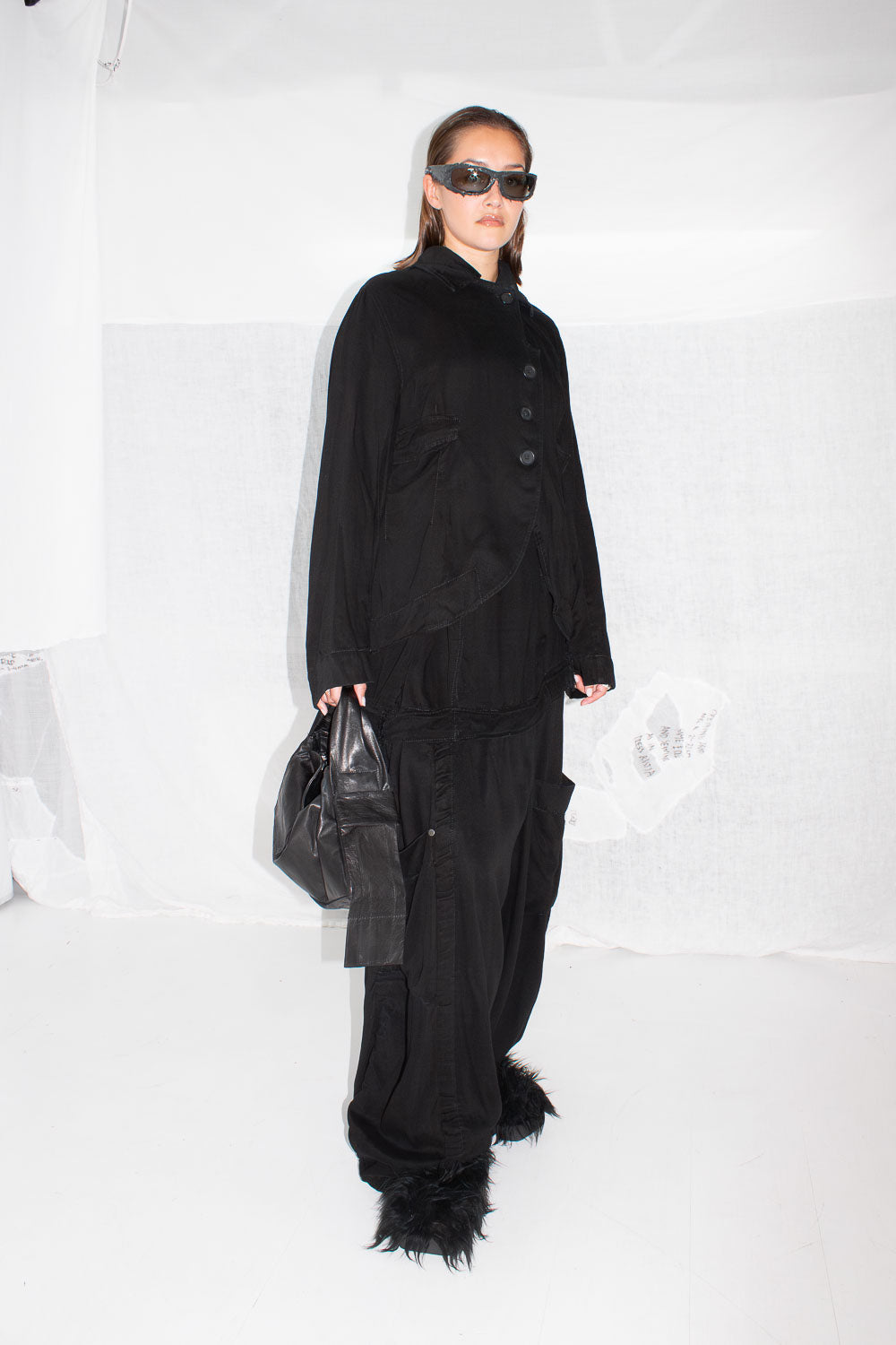 Rounded Lyocell Jacket - NELLY JOHANSSON
