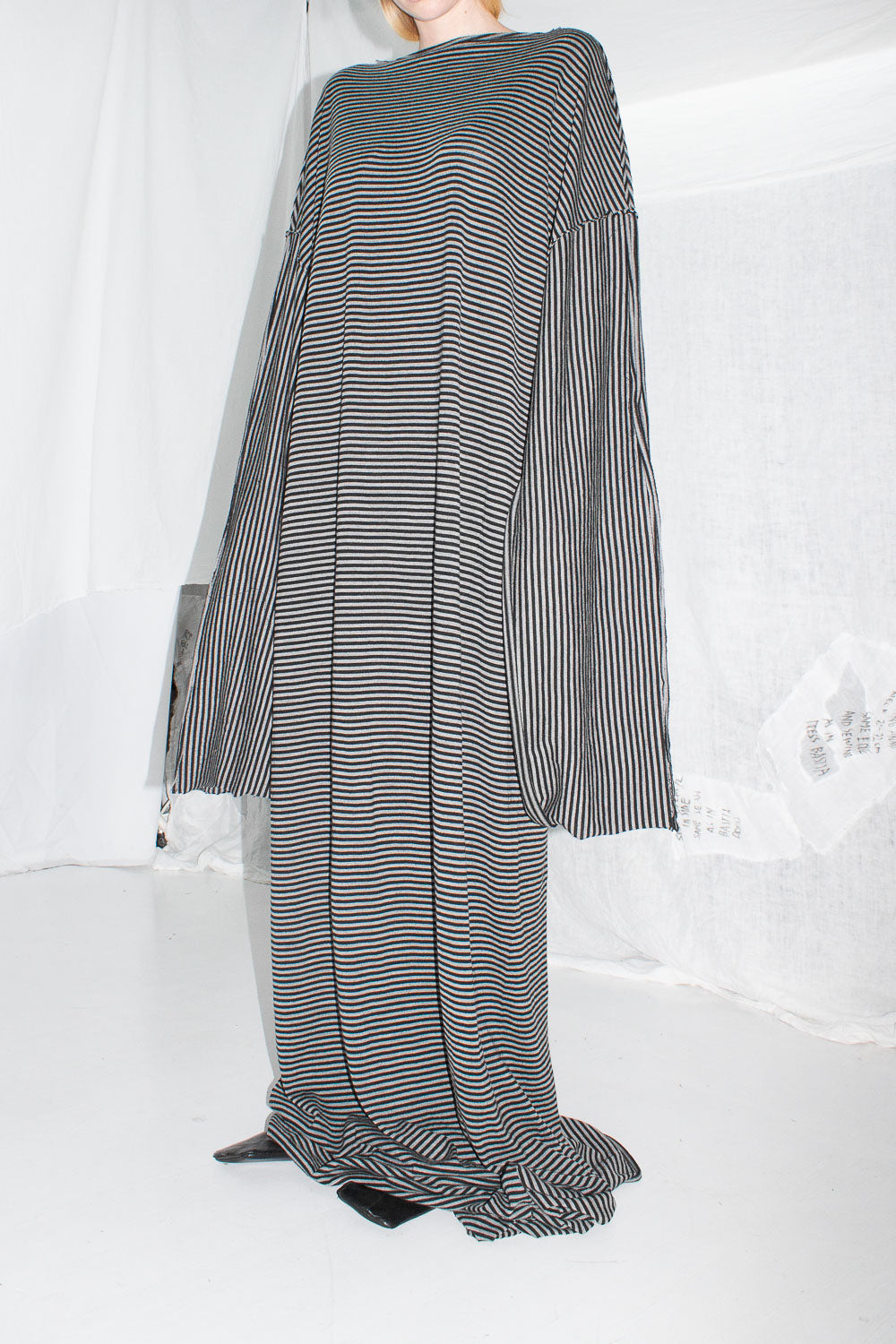 Long sleeve wool dress - NELLY JOHANSSON
