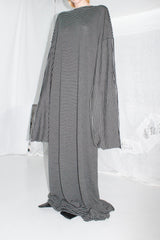 Long sleeve wool dress