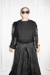 Patch Leather Jacket