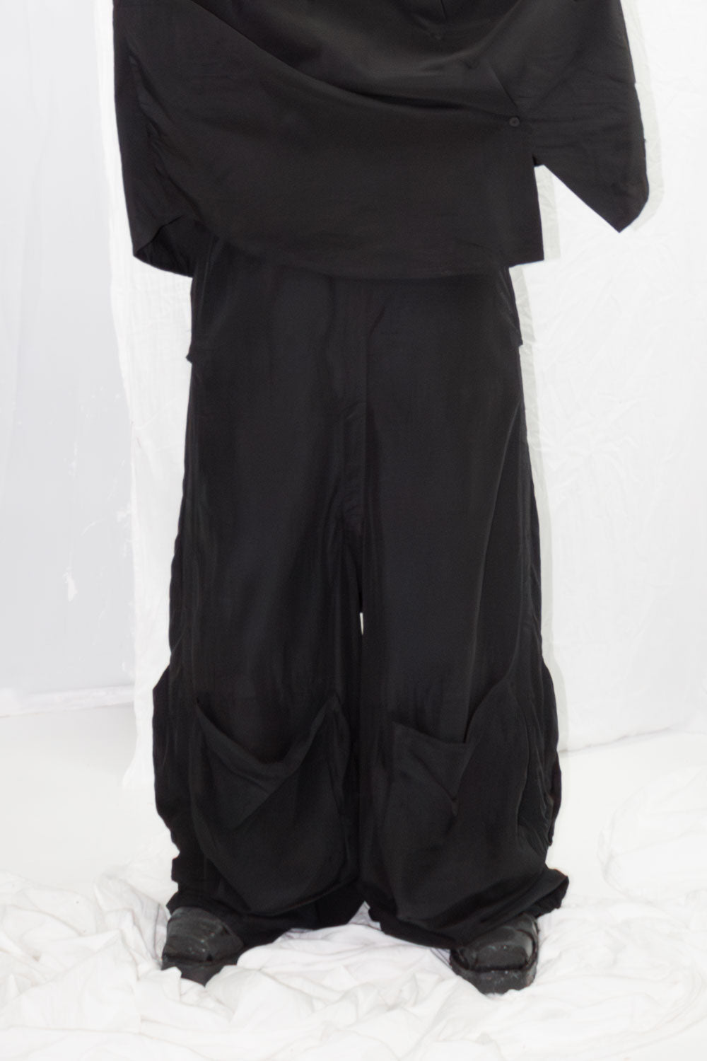 High Rise Cargo Pants - NELLY JOHANSSON