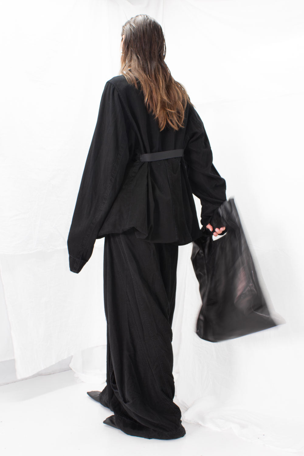 Ruched Lyocell Jacket - NELLY JOHANSSON