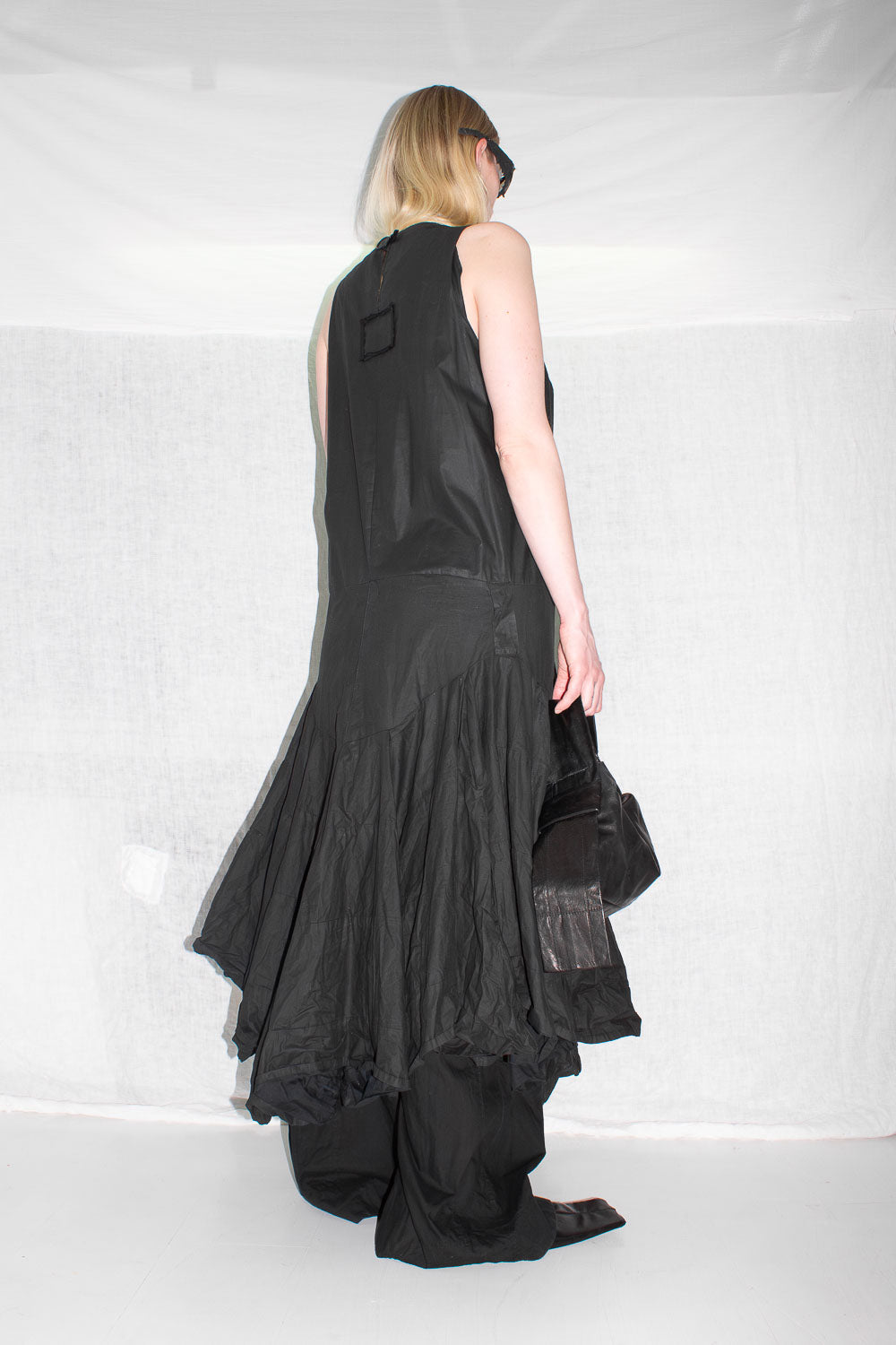Draped Silk Dress - NELLY JOHANSSON